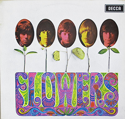 ROLLING STONES - Flowers (Two German Versions) album front cover vinyl record
